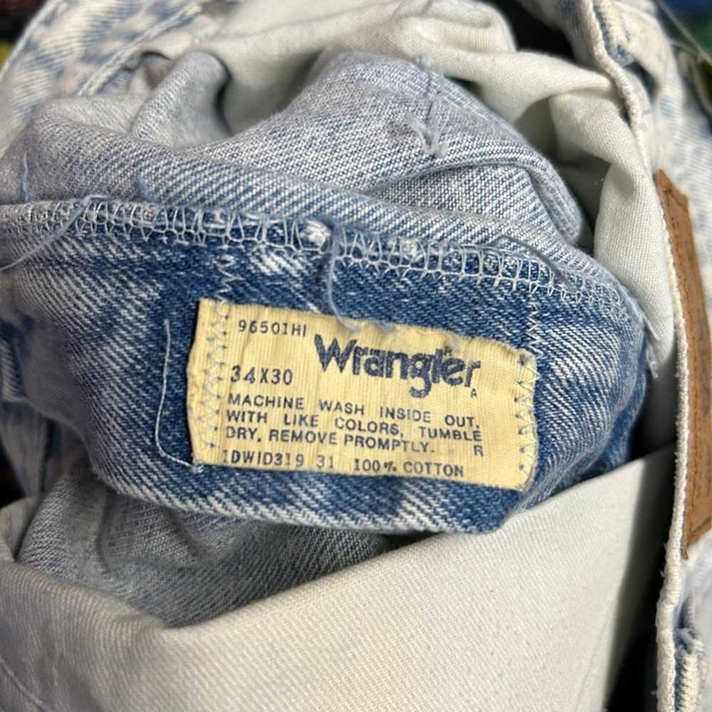 Vintage 80’s Wrangler Jeans Size 32” - image 3
