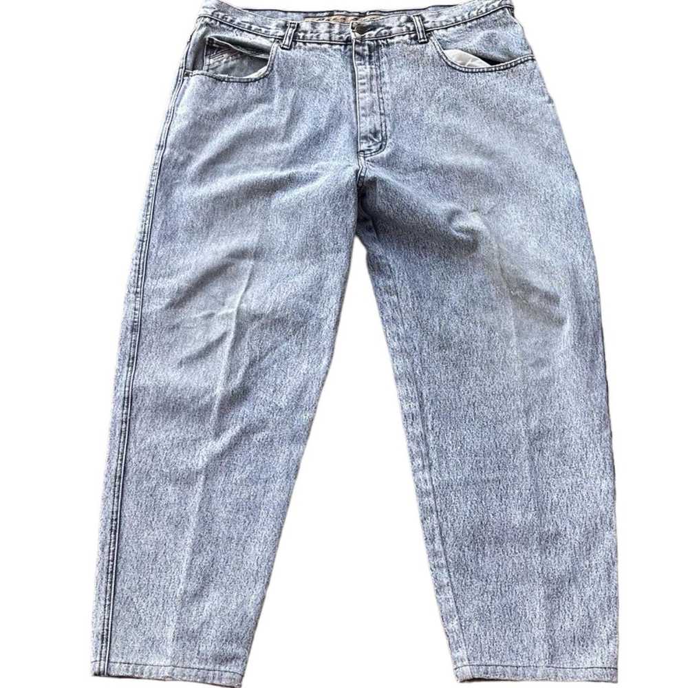 Vintage Paco Sports Denim Stonewash Baggy Jeans S… - image 1