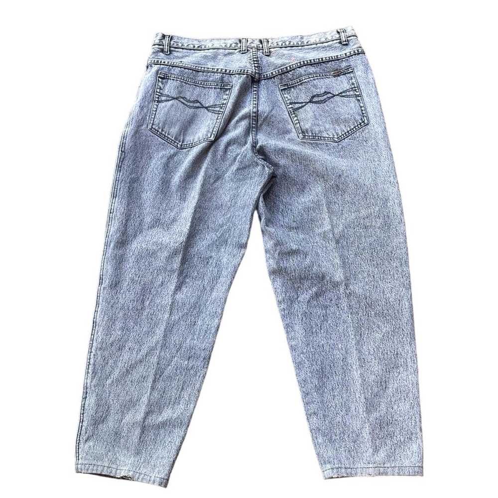 Vintage Paco Sports Denim Stonewash Baggy Jeans S… - image 3