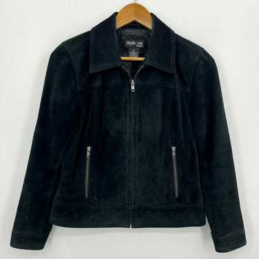 Vintage Style&Co Genuine Suede Leather Jacket Wom… - image 1
