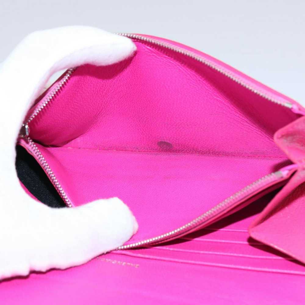 Balenciaga BALENCIAGA Long Wallet Leather Pink 59… - image 10