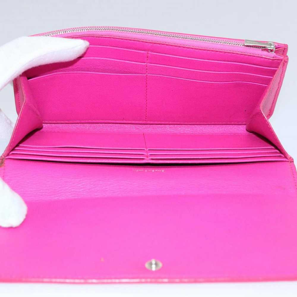 Balenciaga BALENCIAGA Long Wallet Leather Pink 59… - image 9