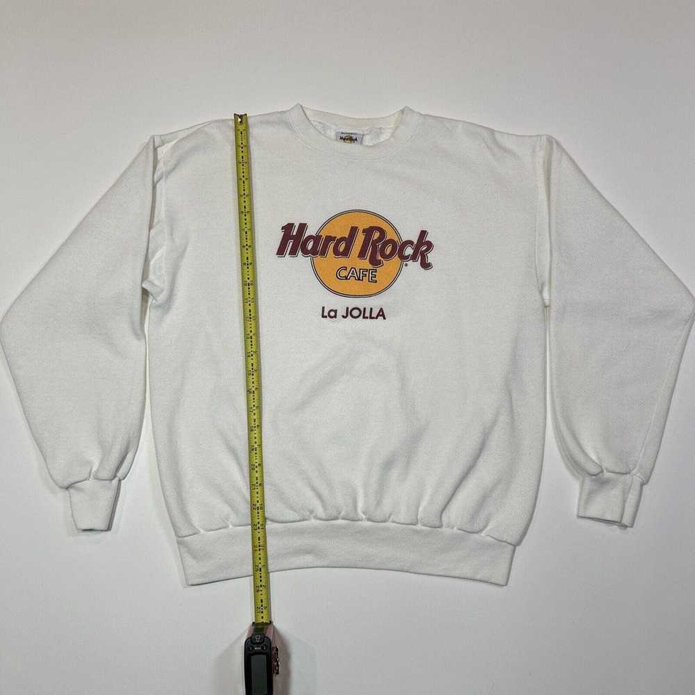 Vintage Hard Rock Cafe Sweater Adult Large White … - image 10