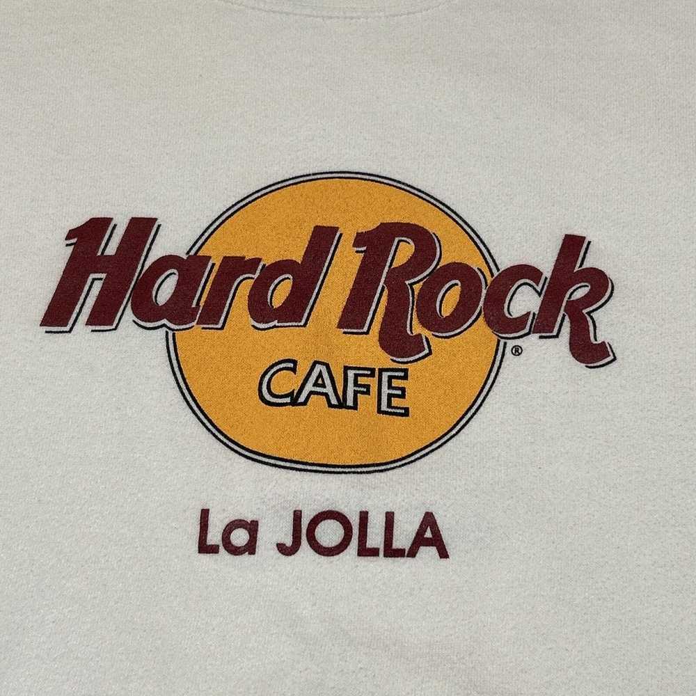 Vintage Hard Rock Cafe Sweater Adult Large White … - image 3