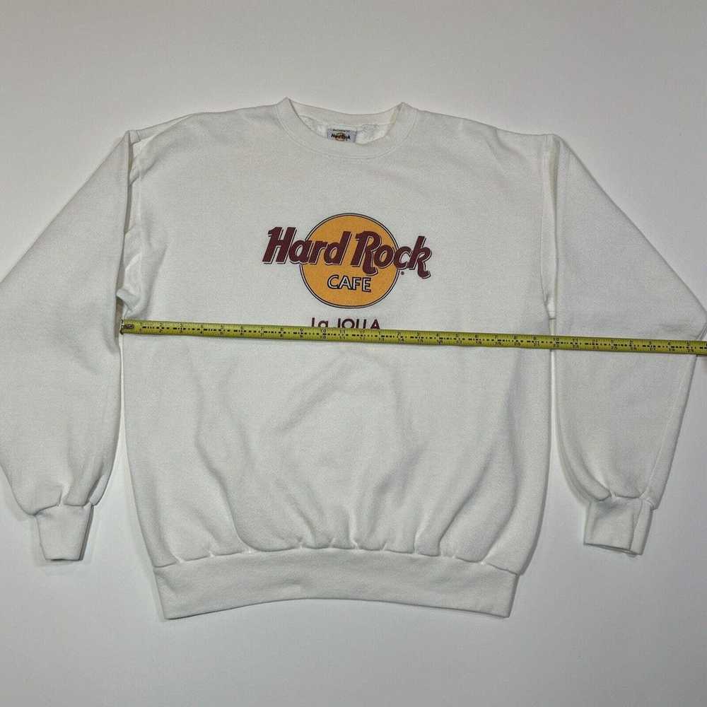 Vintage Hard Rock Cafe Sweater Adult Large White … - image 8