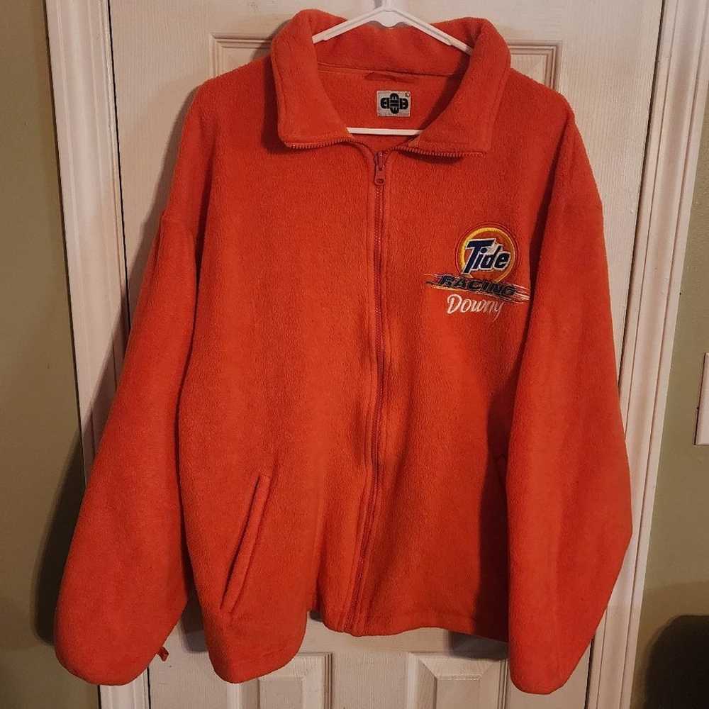 Vintage Tide Racing Downy Fleece Jacket - image 1