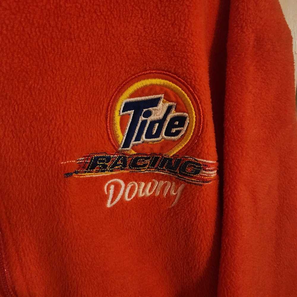 Vintage Tide Racing Downy Fleece Jacket - image 2