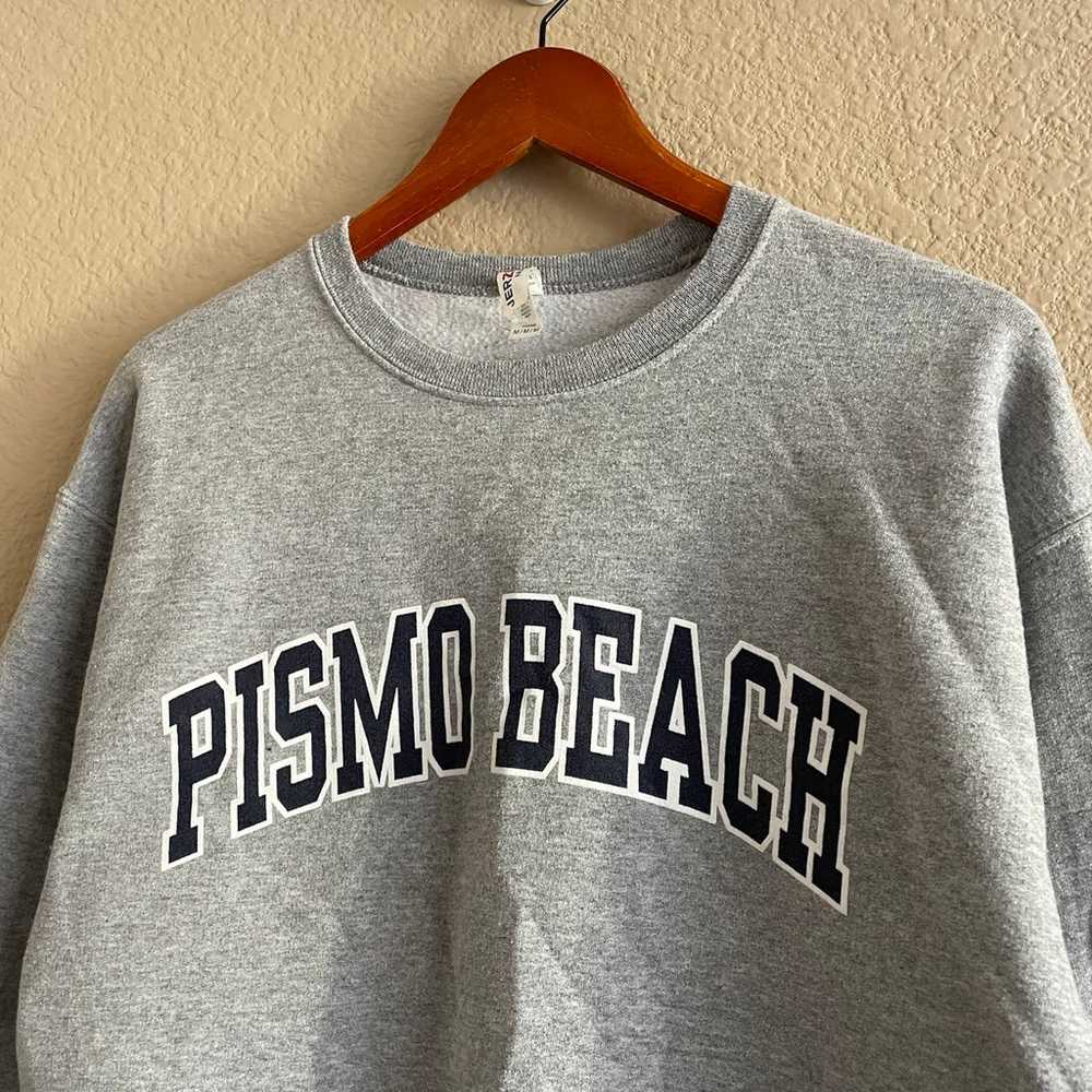 Grey Pismo Beach Crewneck - image 3