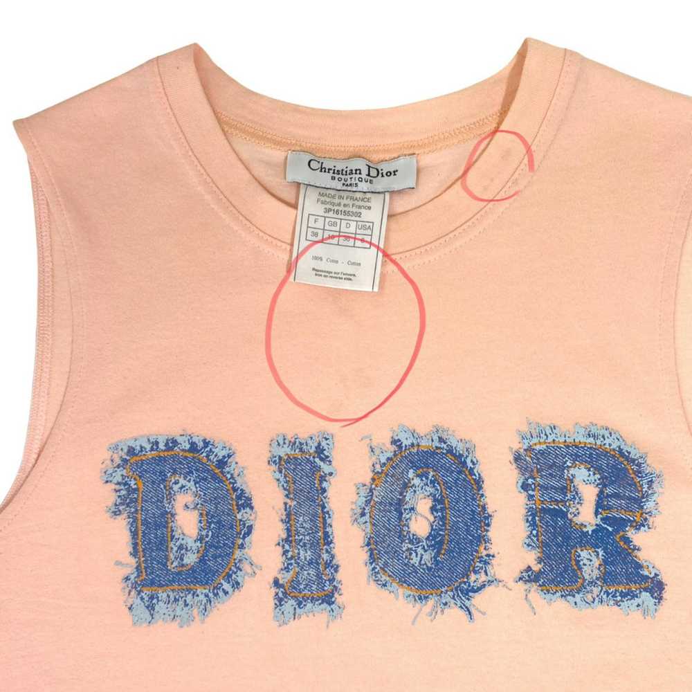 Dior × John Galliano × Vintage Dior 2003 Denim Lo… - image 3