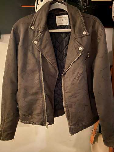 Urban Outfitters Black Moto work jacket