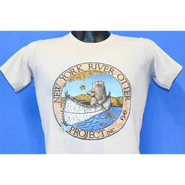 Vintage vtg 90s NEW YORK RIVER OTTER PROJECT ADIR… - image 1