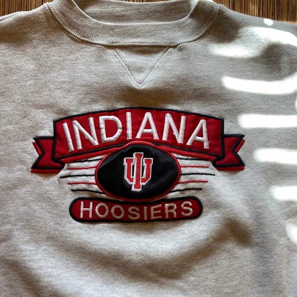 Indiana hoosiers crewneck sweatshirt - image 2