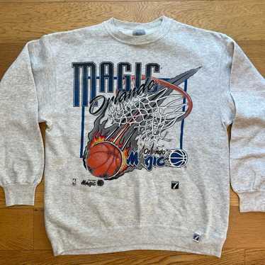 Vintage Orlando Magic NBA Logo 7 Pullover Sweatshi