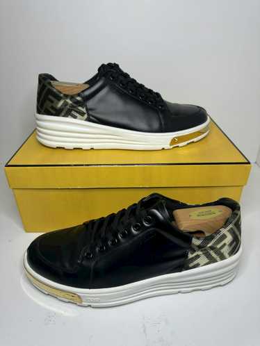 Fendi Fendi leather sneakers