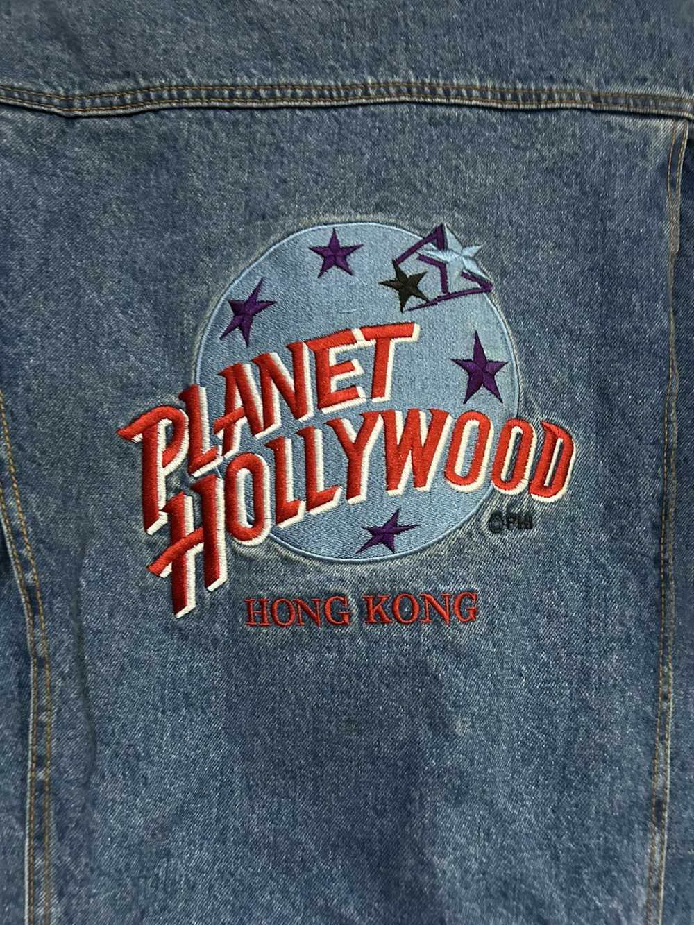 Planet Hollywood Planet Hollywood denim jacket M - image 4