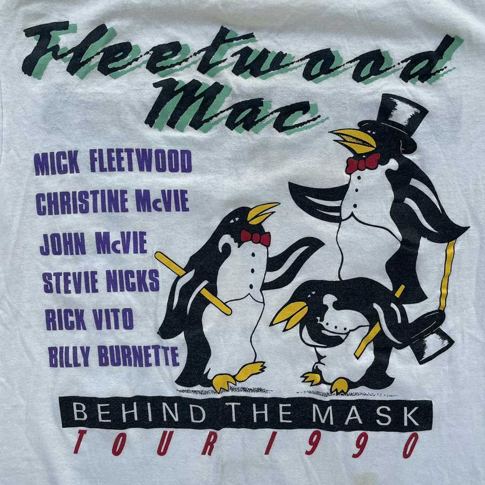 Band Tees × Streetwear × Vintage Fleetwood Mac 19… - image 8