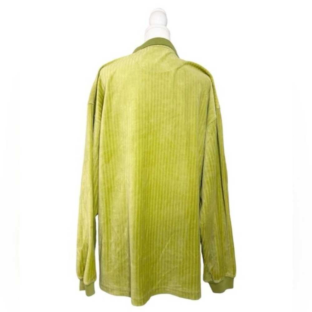 John Ashford Vintage Green Polo Sweater Dress Cas… - image 2