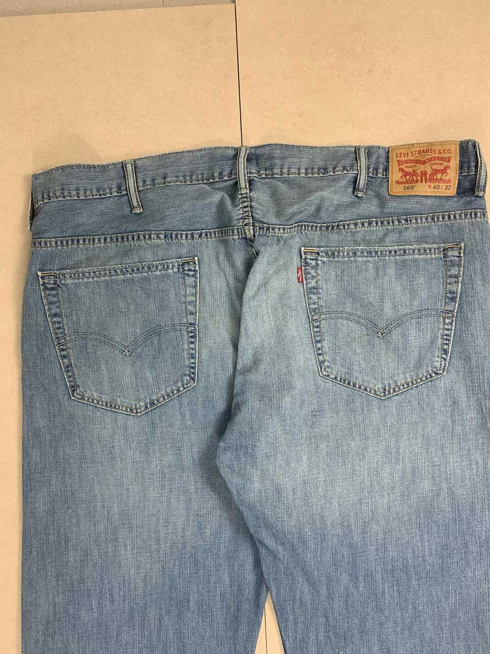 Levi's × Vintage Vintage LEVI'S 569 Faded Baggy S… - image 6