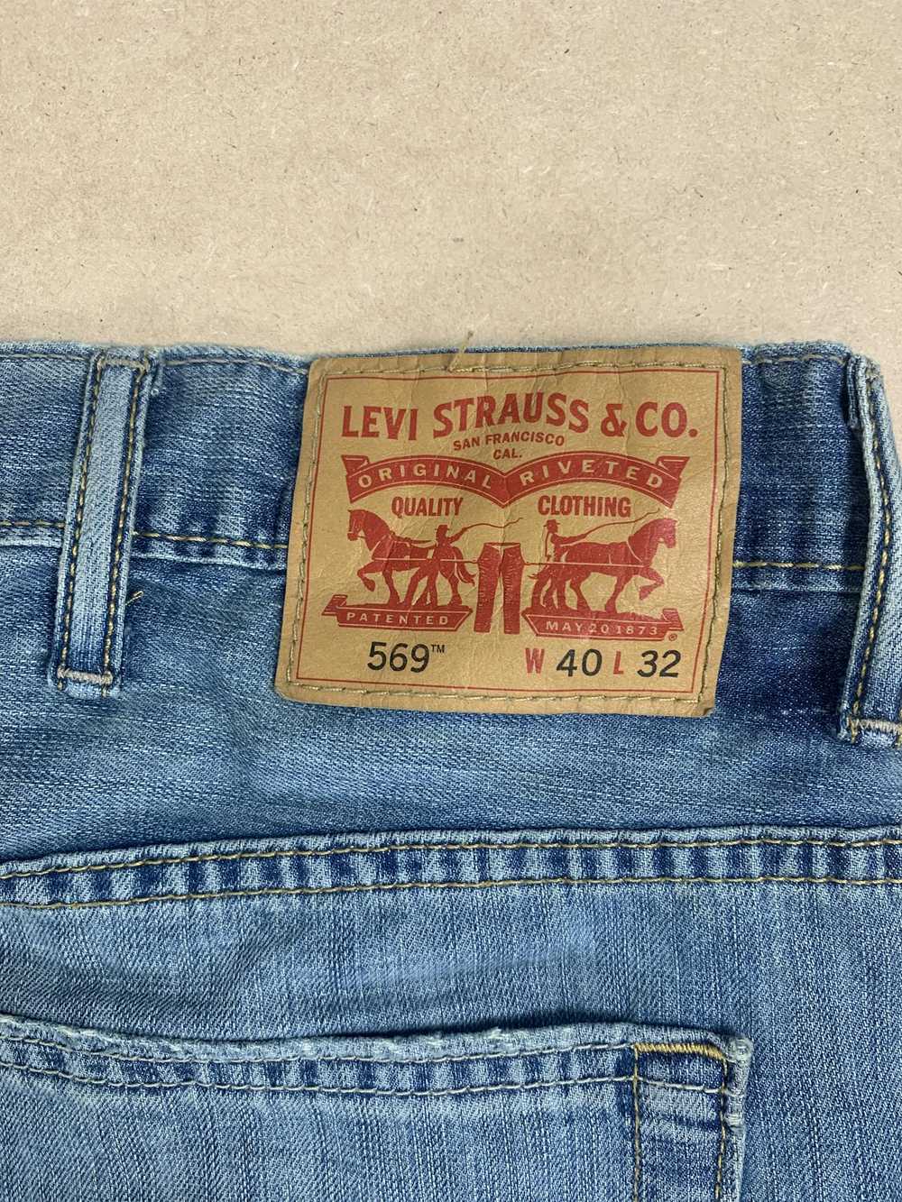 Levi's × Vintage Vintage LEVI'S 569 Faded Baggy S… - image 7