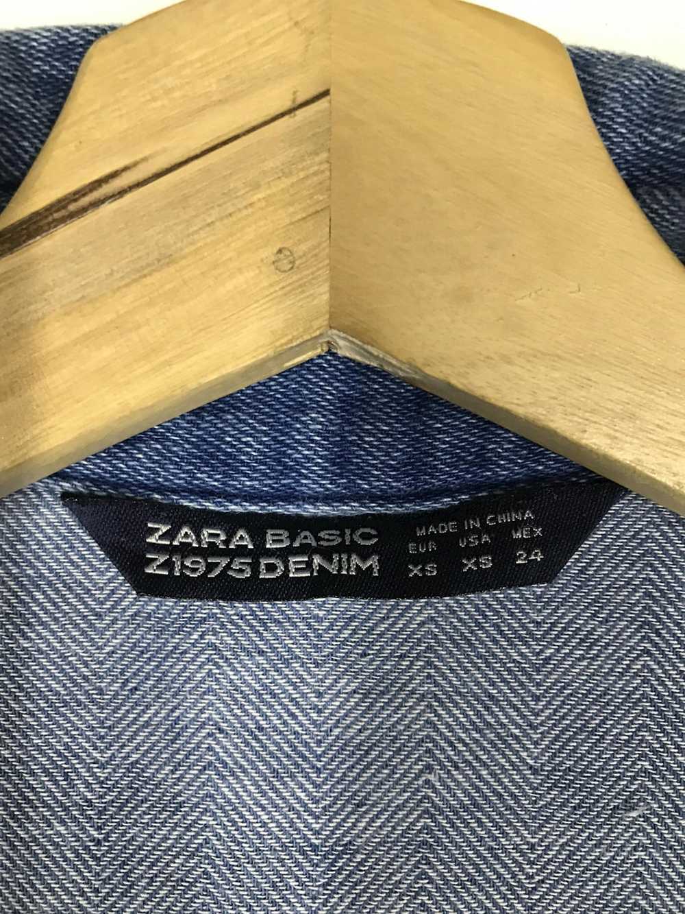 Denim Jacket × Vintage × Zara Vintage Zara Denim … - image 6