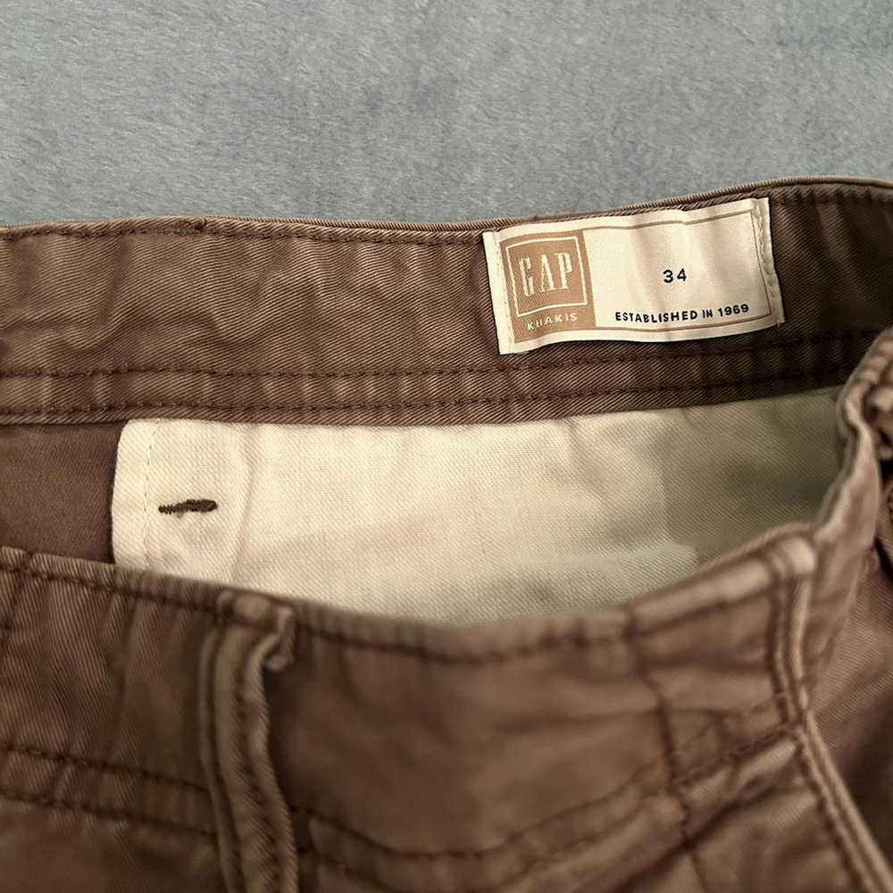 Gap × Streetwear Gap Twill Cargo Shorts Size 34W … - image 3