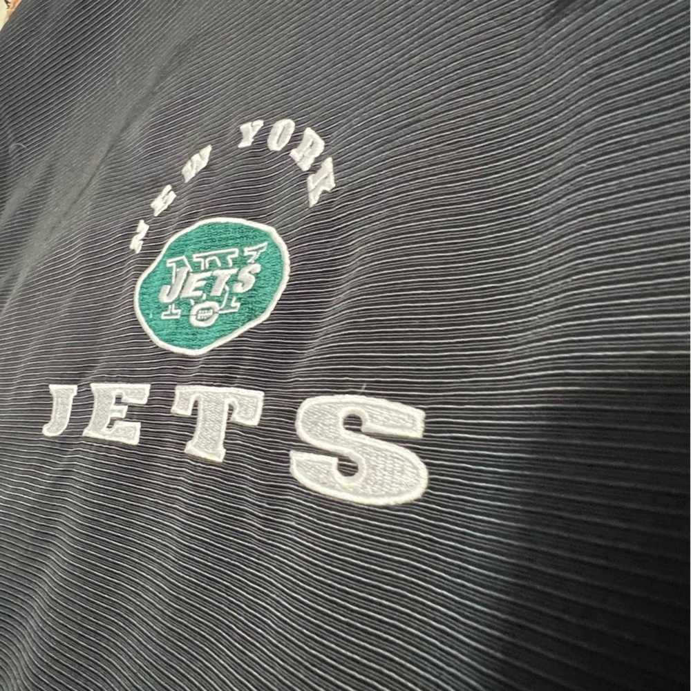 New York Jets Logo Athletic Jacket Size XXL Authe… - image 7