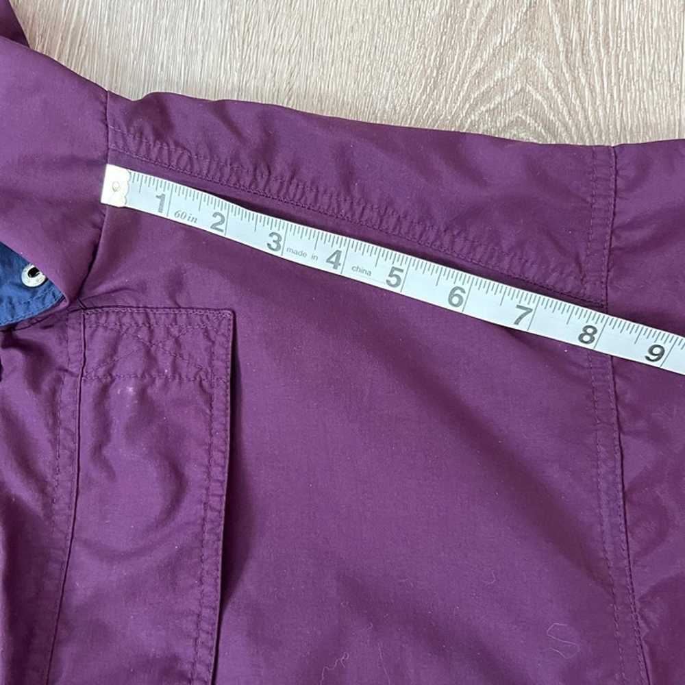 Vintage Helly Hansen Purple Oversized Zip Up Jack… - image 10