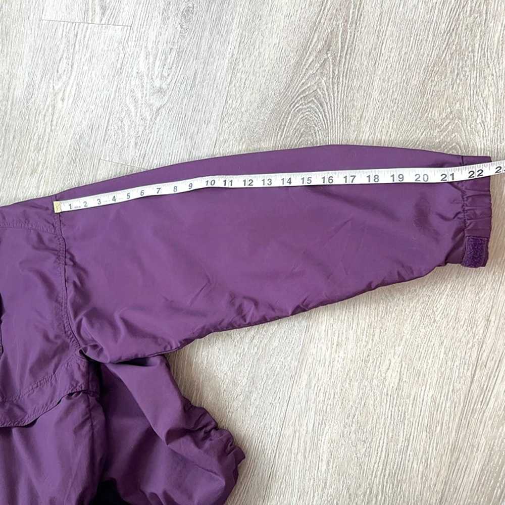 Vintage Helly Hansen Purple Oversized Zip Up Jack… - image 9