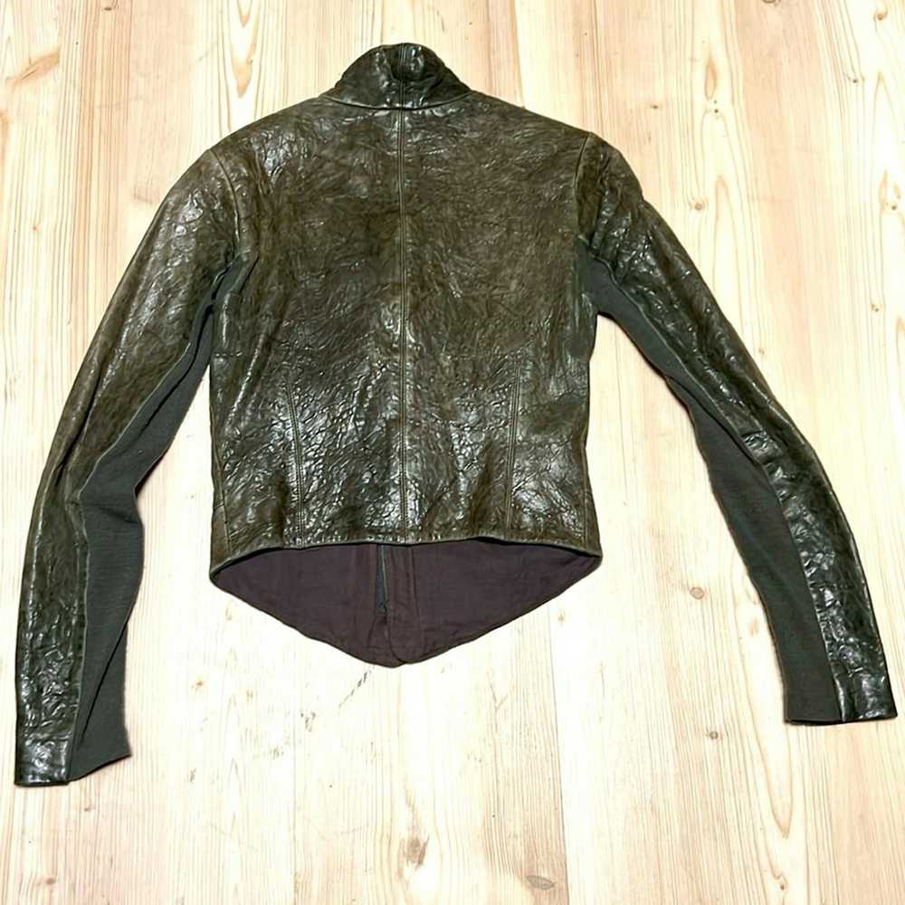 Veda Veda Slick Leather Jacket - image 6