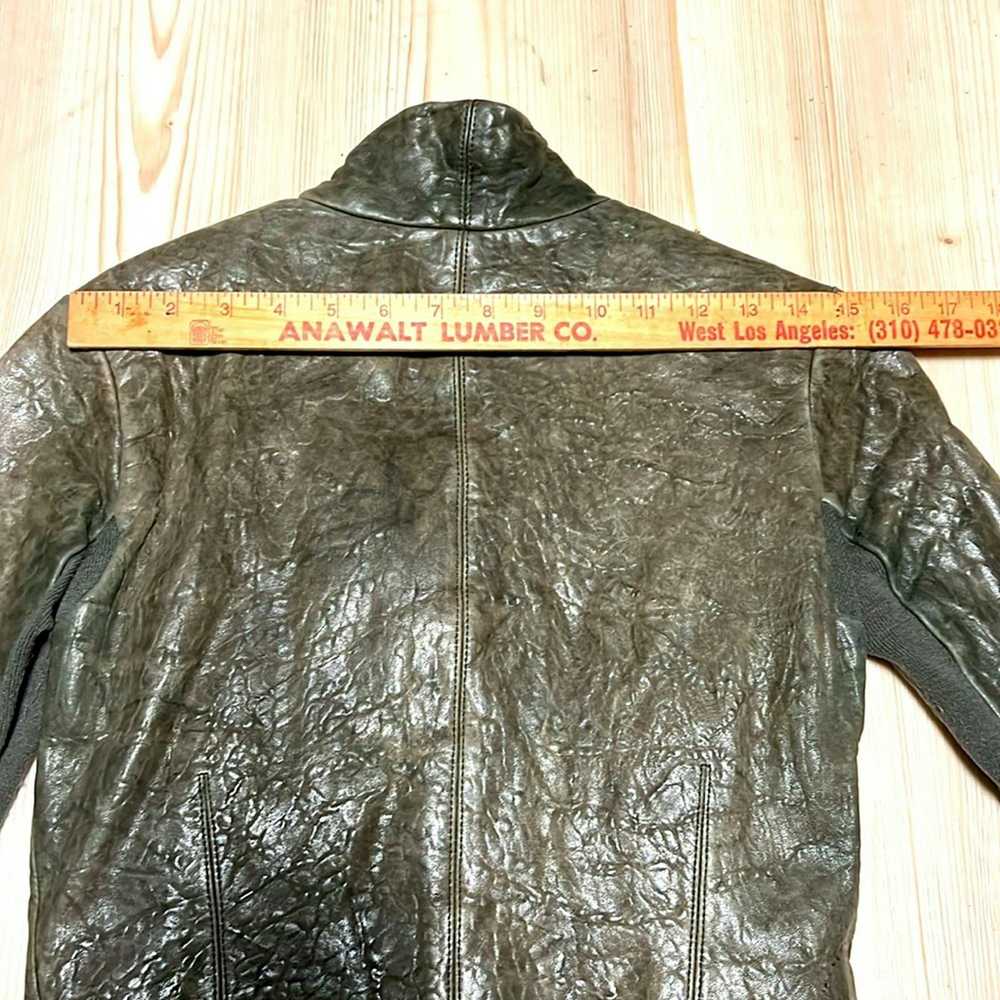 Veda Veda Slick Leather Jacket - image 8