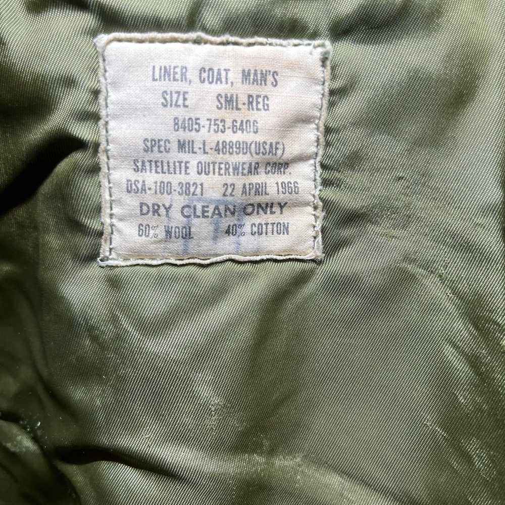 Vintage Vietnam USAF Coat Liner - image 3
