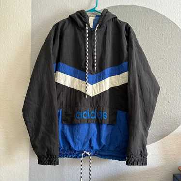 Vintage 80s Adidas Pullover Windbreaker - image 1