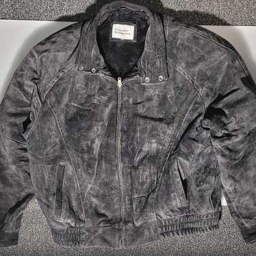 Black 100% Ginuine Leather Jacket. Size-Medium. - image 1