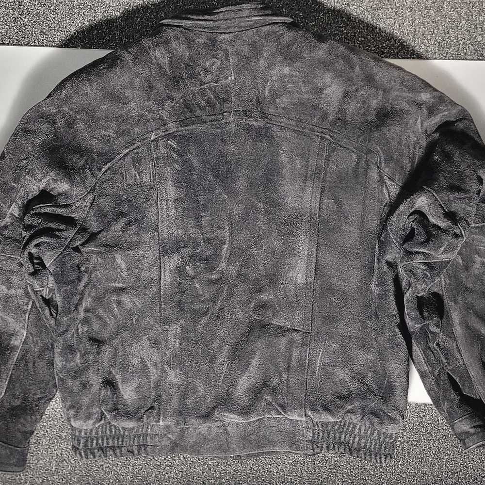 Black 100% Ginuine Leather Jacket. Size-Medium. - image 2