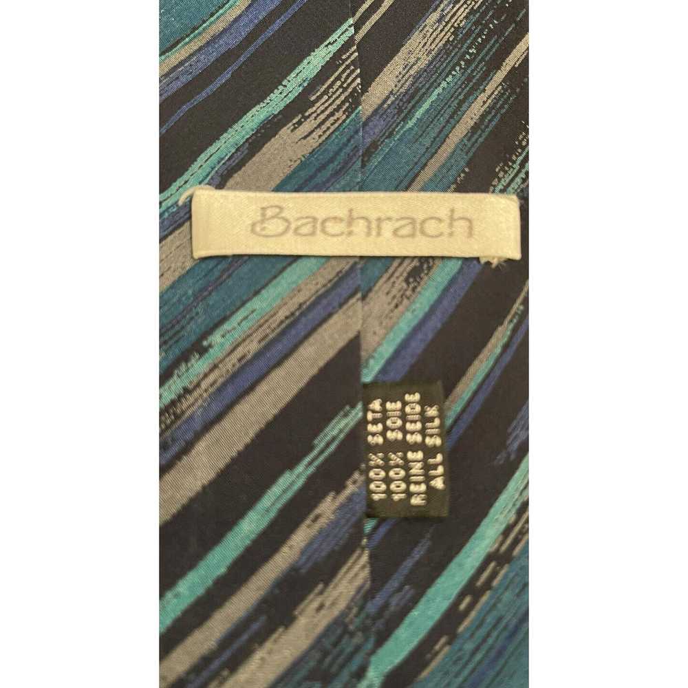 Bachrach Bachrach, Green, Blue, Black, All Silk, … - image 8