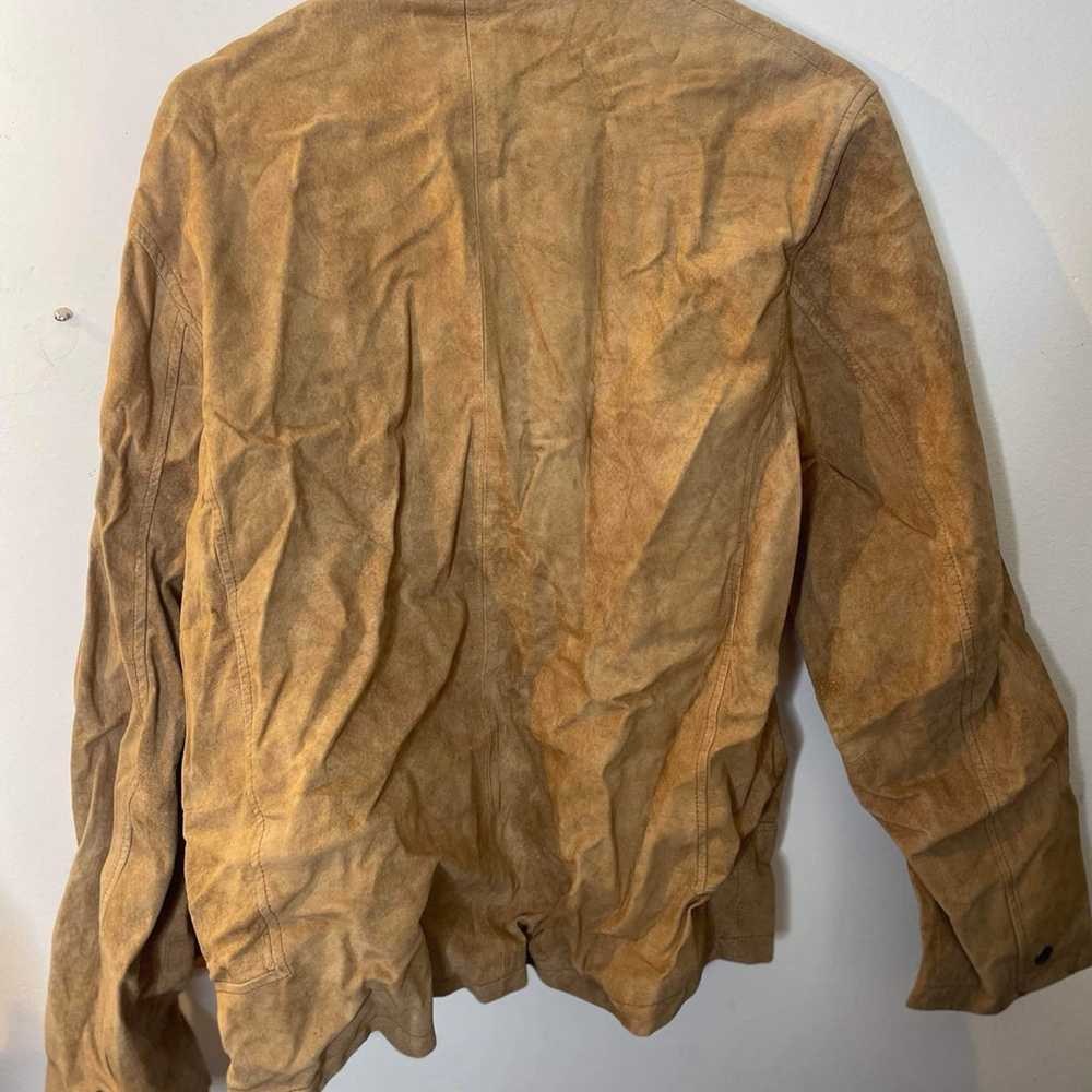 Vintage 100% leather, Kenneth Cole jacket size la… - image 8