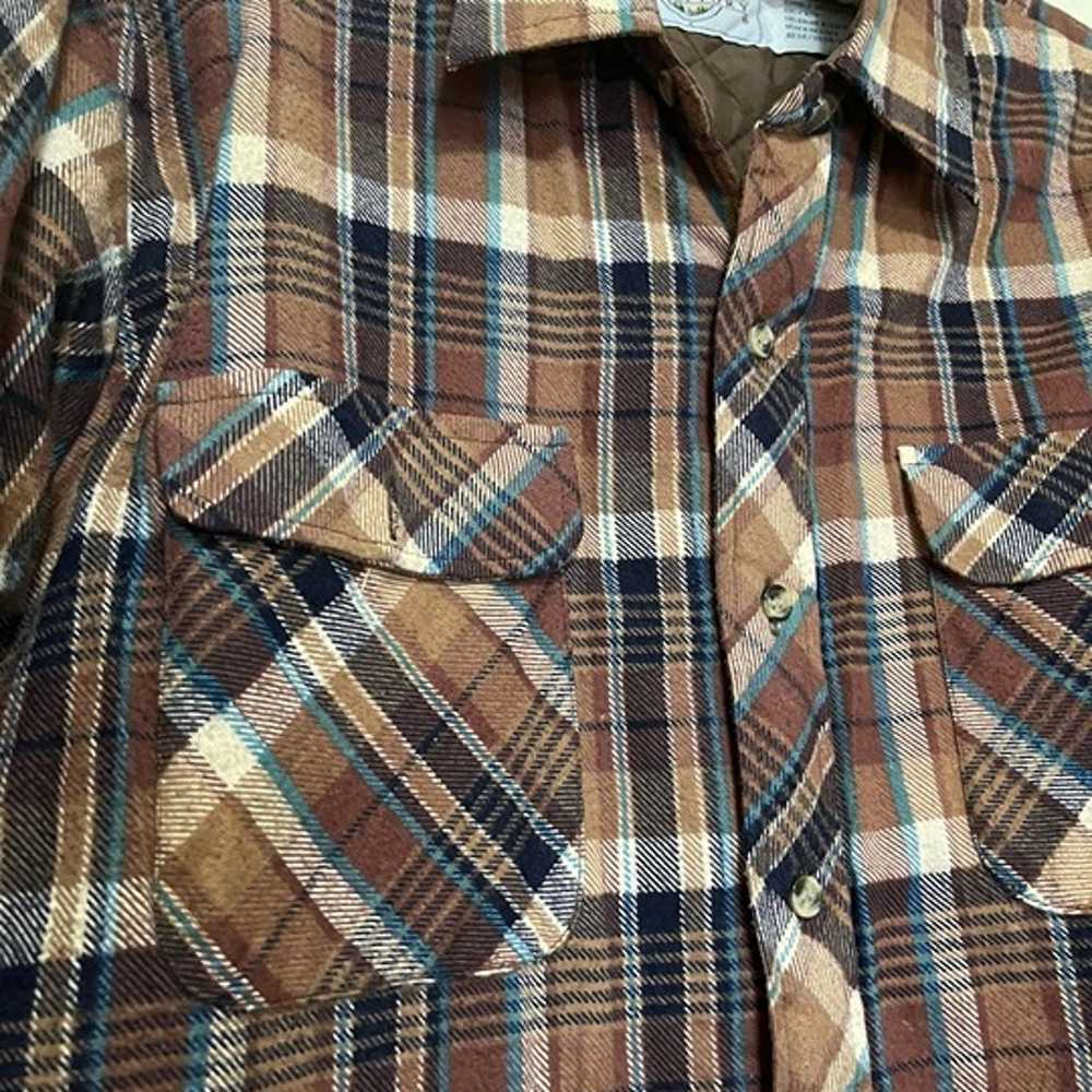 Northwest Territory Flannel Shirt Coat Jacket Ins… - image 2