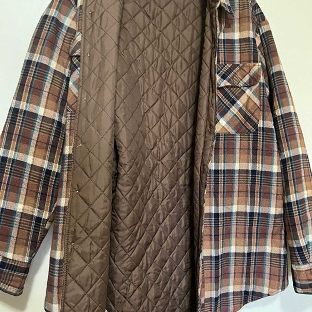 Northwest Territory Flannel Shirt Coat Jacket Ins… - image 4