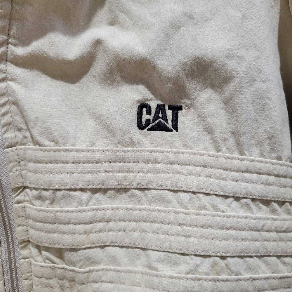 Tonkin Inc Jacket Cat Vintage Beige Size Large - image 10