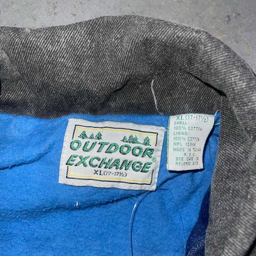 Vintage Outdoor Exchange Western Denim Vest. Size… - image 3