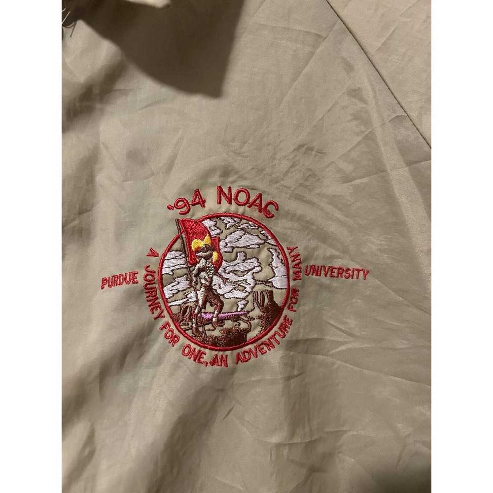 1994 Vintage NOAC Boy Scouts Of America Nylon Jac… - image 2
