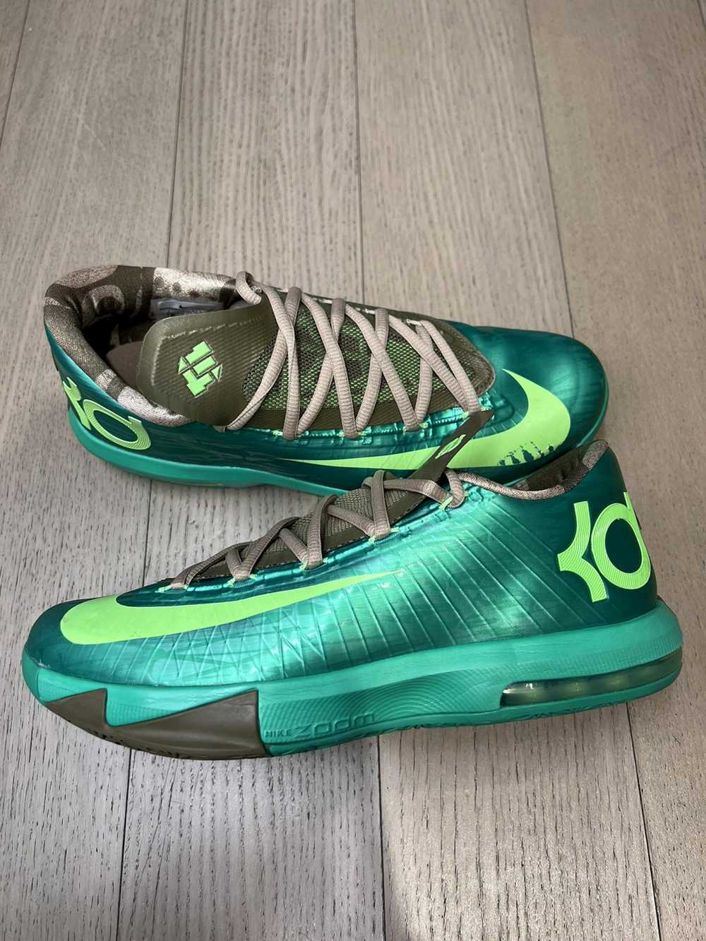 Nike Nike KD6 Bamboo Sz 9 - image 4