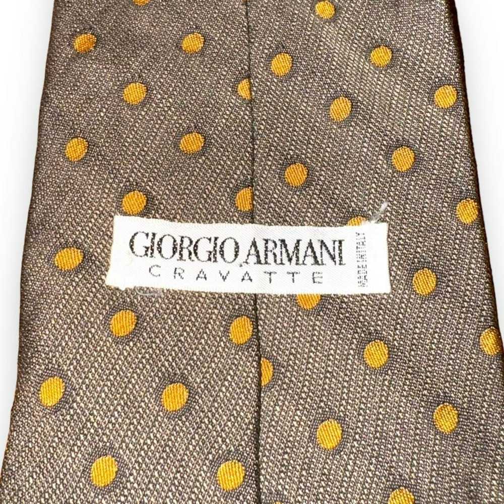 Giorgio Armani 80s Giorgio Armani Green Polkadot … - image 3