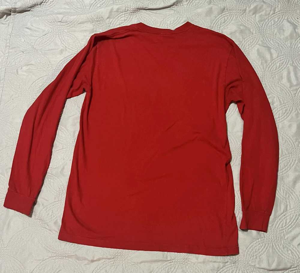 Supreme Supreme Nun Red Long Sleeve Shirt - image 6