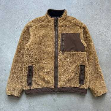 KAVU × Vintage Kavu Deep Pile Sherpa Fleece Zip U… - image 1