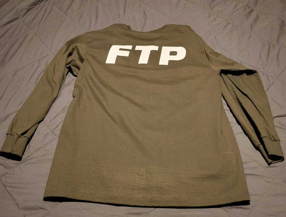 Fuck The Population Ftp logo Longsleeve - image 2