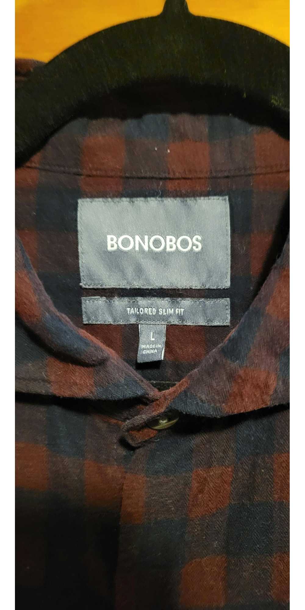 Bonobos Check Flannel - Tailored Slim Fit - image 2