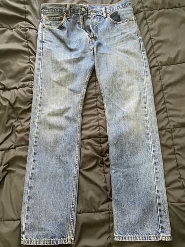 Levi's 505 Levi slim slightly flared jeans