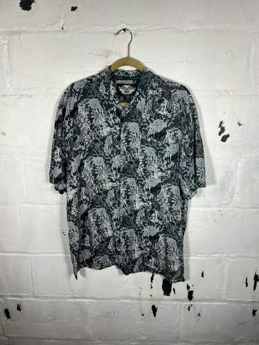 Harley Davidson × Hawaiian Shirt × Streetwear Vint