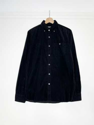 Todd Snyder Todd Snyder Corduroy Button Up in Bla… - image 1